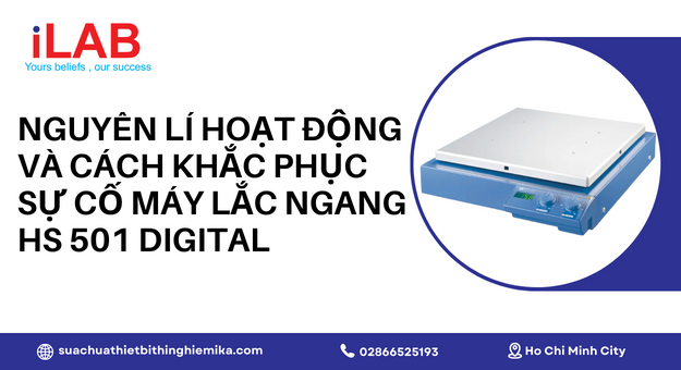 khắc phục sự cố Máy lắc ngang HS 501 Digital