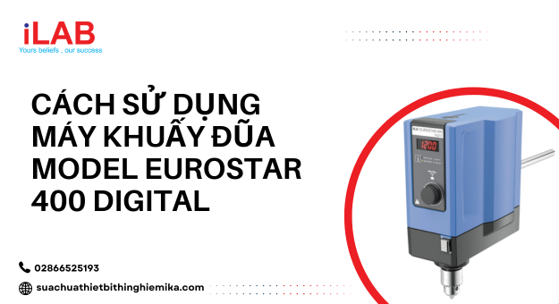 máy khuấy đũa Model EUROSTAR 400 digital