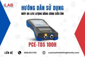 Hướng Dẫn Sử Dụng Máy Đo Lưu Lượng Bằng Sóng Siêu Âm (PCE-TDS 100H)