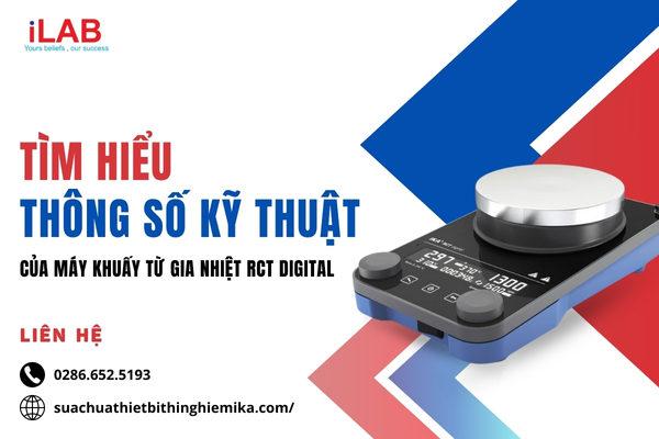 Tìm hiểu thông số kỹ thuật của máy khuấy từ gia nhiệt RCT Digital