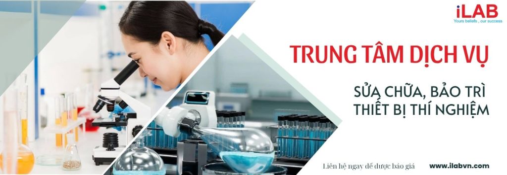banner sửa chữa máy móc phòng thí nghiệm